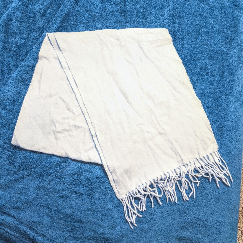 Dillard's Light Blue Scarf